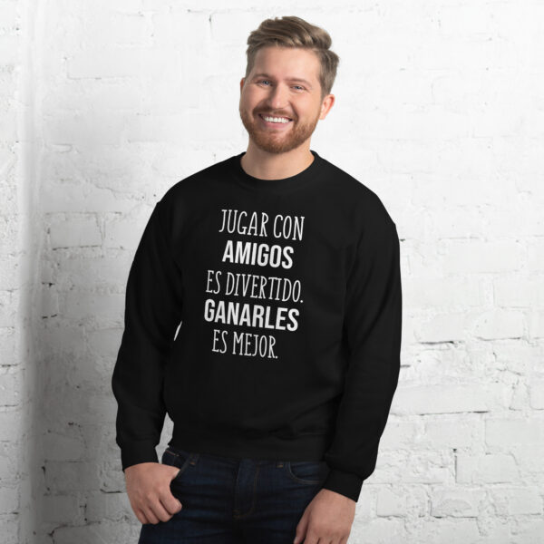 Sudadera unisex "Juegos y Amigos"
